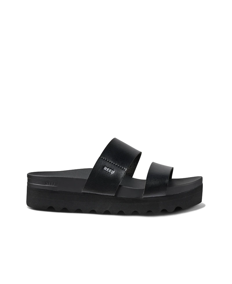 Reef Women's Cushion Vista Hi Slip-On Platform Slide Sandals