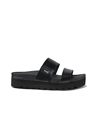 Reef Women's Cushion Vista Hi Slip-On Platform Slide Sandals