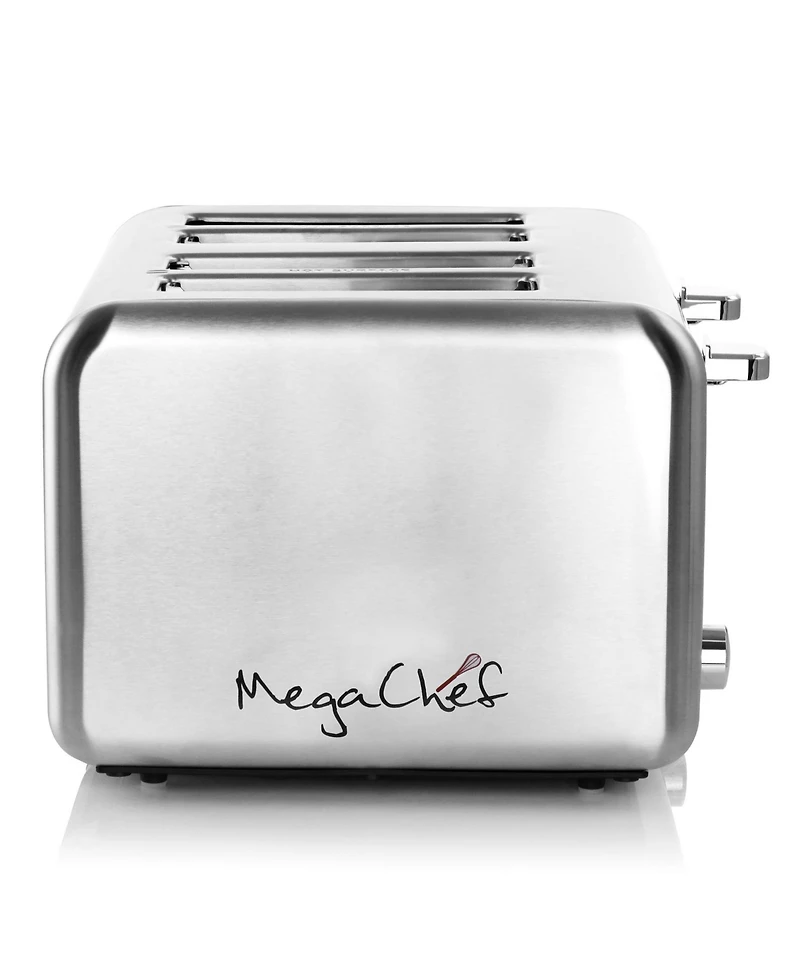 MegaChef 4 Slice Stainless Steel Toaster