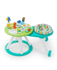 Bright Starts Around We Go 2-in-1 Walk-Around Activity Center Table - Tropic Cool