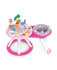 Bright Starts Around We Go 2-in-1 Walk-Around Activity Center Table - Tropic Cool