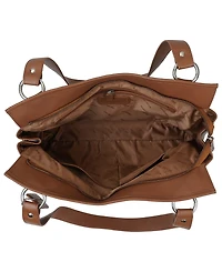 Mancini Pebble Kelsea Leather Shoulder Bag