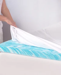 Therapedic Premier 2" Restorative Gel Memory Foam Mattress Topper, King, Exclusively at Macy's