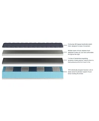 Corsicana Luuf 13" Firm Mattress