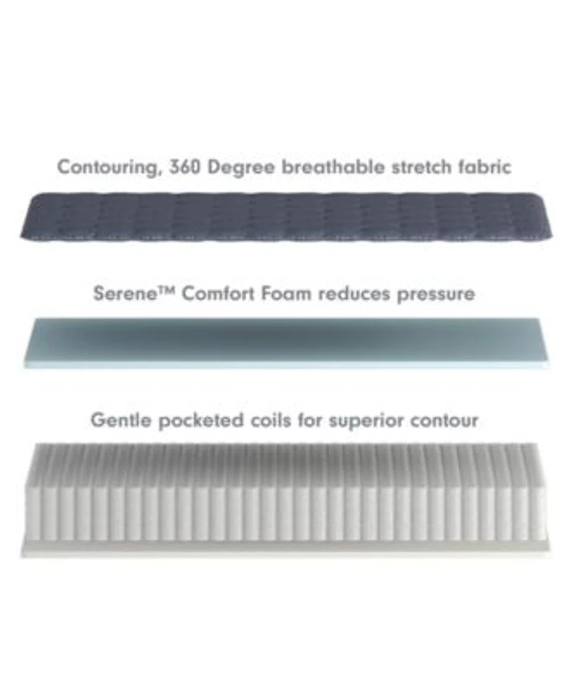 Corsicana Luuf 9 Medium Mattress In A Box Collection