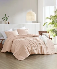 510 Design Porter Washed Pleated 3-Pc. Comforter Set, Queen