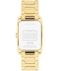 Coach Women's Reese Gold-Tone Stainless Steel Crystal Watch 24mm