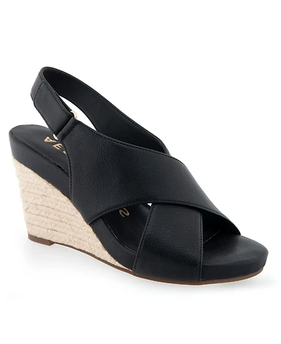 Aerosoles Women's Payton Strap Wedges