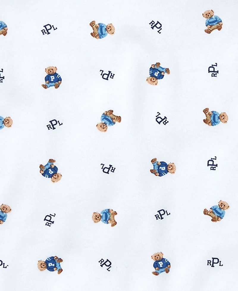 Polo Ralph Lauren Baby Boys Bear Cotton 3 Piece Gift Set