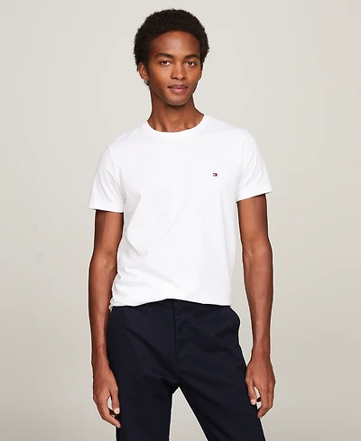 Tommy Hilfiger Men's Stretch Cotton Slim-Fit T-Shirt