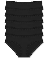Natori Women's 6-Pk. Bliss Girl Brief Underwear 156058P6