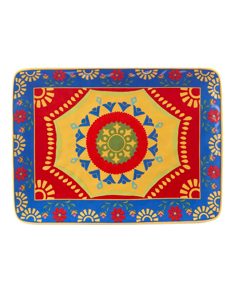Certified International Spice Love Rectangular Platter