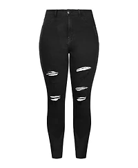 Plus Harley Rock N Roll Skinny Jean