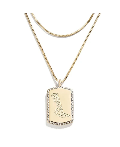 Women's Wear by Erin Andrews x Baublebar San Francisco Giants Dog Tag Necklace
