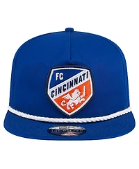 Men's New Era Blue Fc Cincinnati The Golfer Kickoff Collection Adjustable Hat