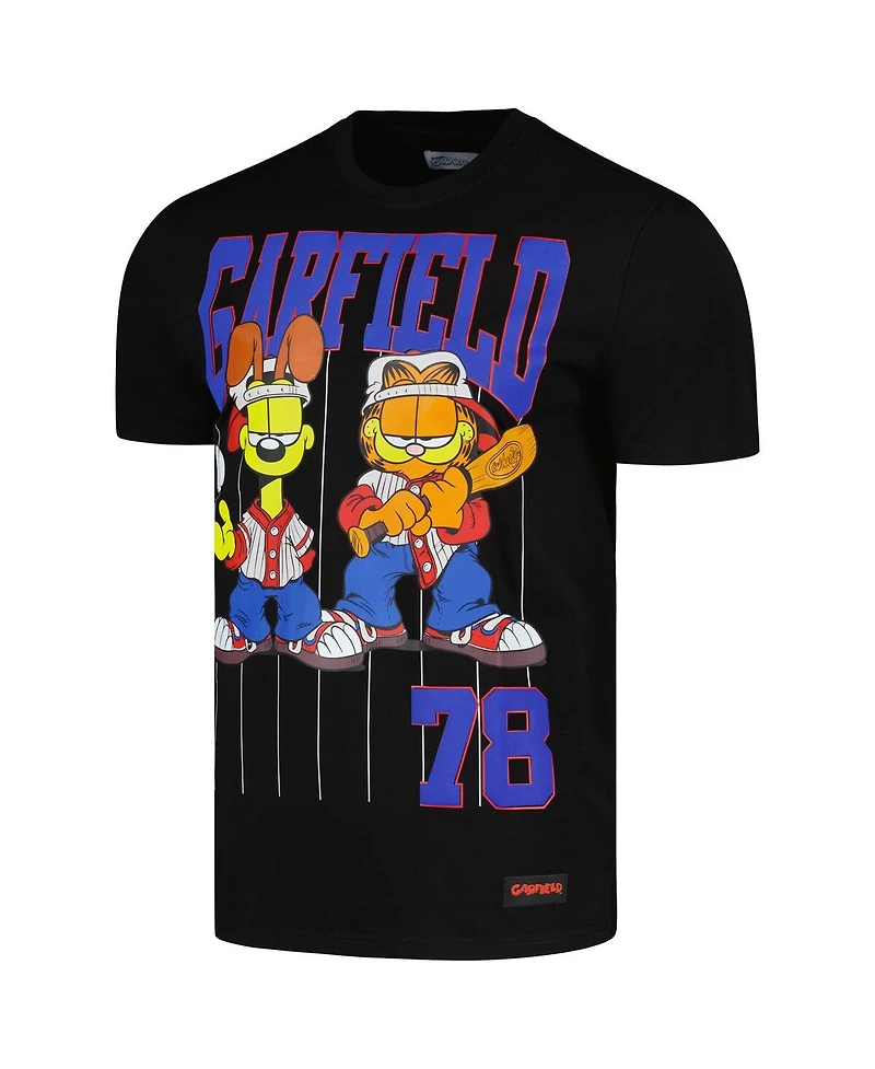 Men's and Women's Freeze Max Black Garfield '78 T-shirt