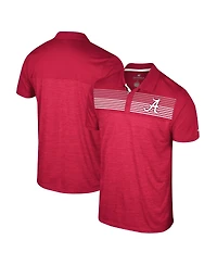 Men's Colosseum Crimson Alabama Tide Langmore Polo Shirt