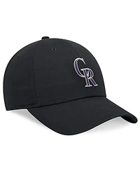 Men's Nike Black Colorado Rockies Evergreen Club Adjustable Hat