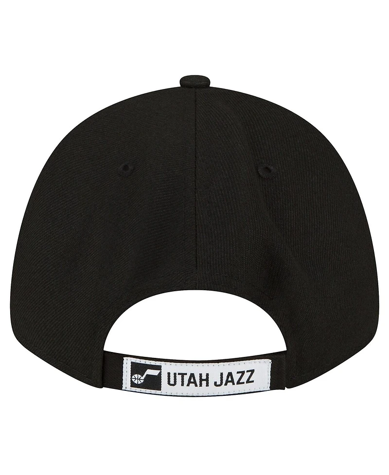 Men's New Era Black Utah Jazz The League 9FORTY Adjustable Hat
