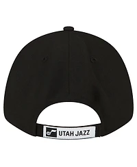 Men's New Era Black Utah Jazz The League 9FORTY Adjustable Hat