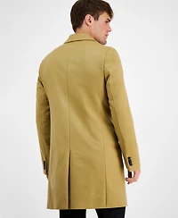 Hugo by Hugo Boss Men Slim-Fit Wool Blend Overcoat