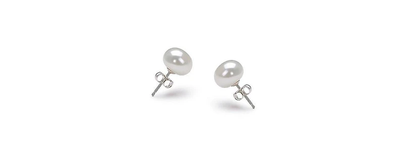 Pearl Stud Earrings