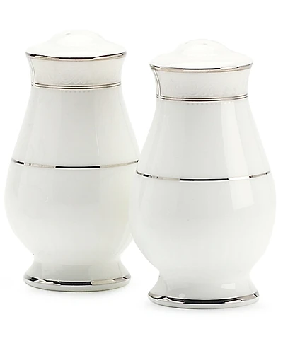 Noritake "Montvale Platinum" Salt & Pepper Shakers