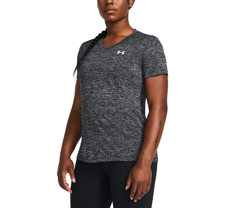Under Armour Women's Twist Tech V-Neck Short-Sleeve Top