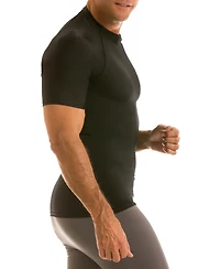 Instaslim Men's Activewear Raglan Short Sleeve Crewneck T-shirt