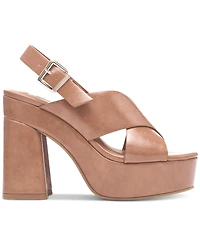 Dv Dolce Vita Women's Wentz Crossband Platform Dress Sandals