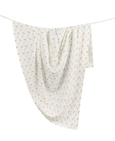 Crane Baby Cotton Poppy Single Swaddle