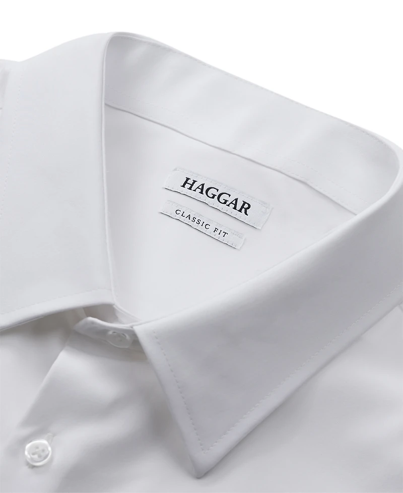 Big & Tall Haggar Men's Smart Wash Classic Fit Dress Shirt