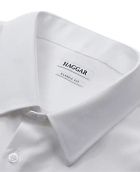 Big & Tall Haggar Men's Smart Wash Classic Fit Dress Shirt