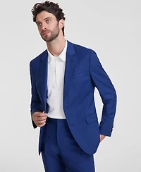 Hugo by Boss Men's Modern-Fit Solid Wool-Blend Suit Jacket