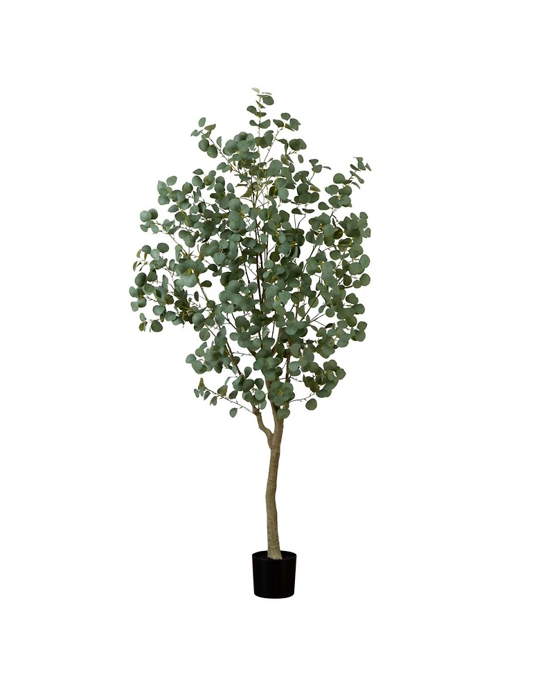 Nearly Natural 7ft. Artificial Greco Eucalyptus Tree