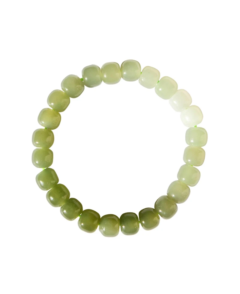seree Ombre — Beaded jade bracelet