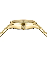 Ferragamo Women's Swiss Gold Ion Plated Bracelet Watch 38mm
