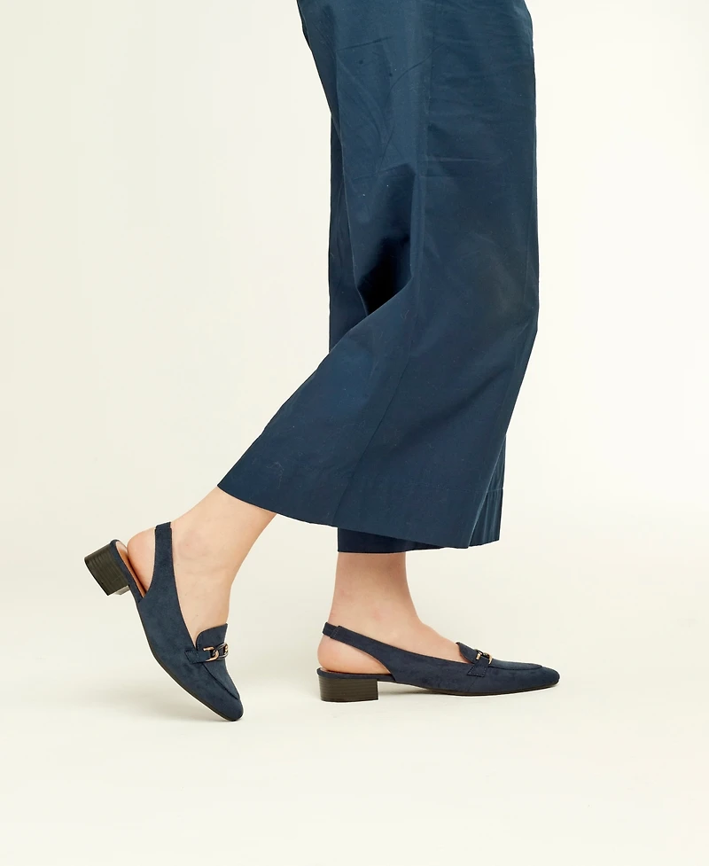 White Mountain Women's Boreal Slingback Loafers