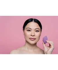 Pursonic Facial Makeup Blender Sponge with Stainless Steel Display Stand
