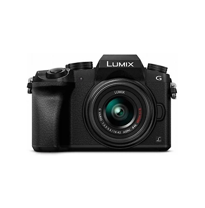 Panasonic Lumix Dmc-G7 Mirrorless Camera with Lumix G Vario 14-42mm Lens, Black