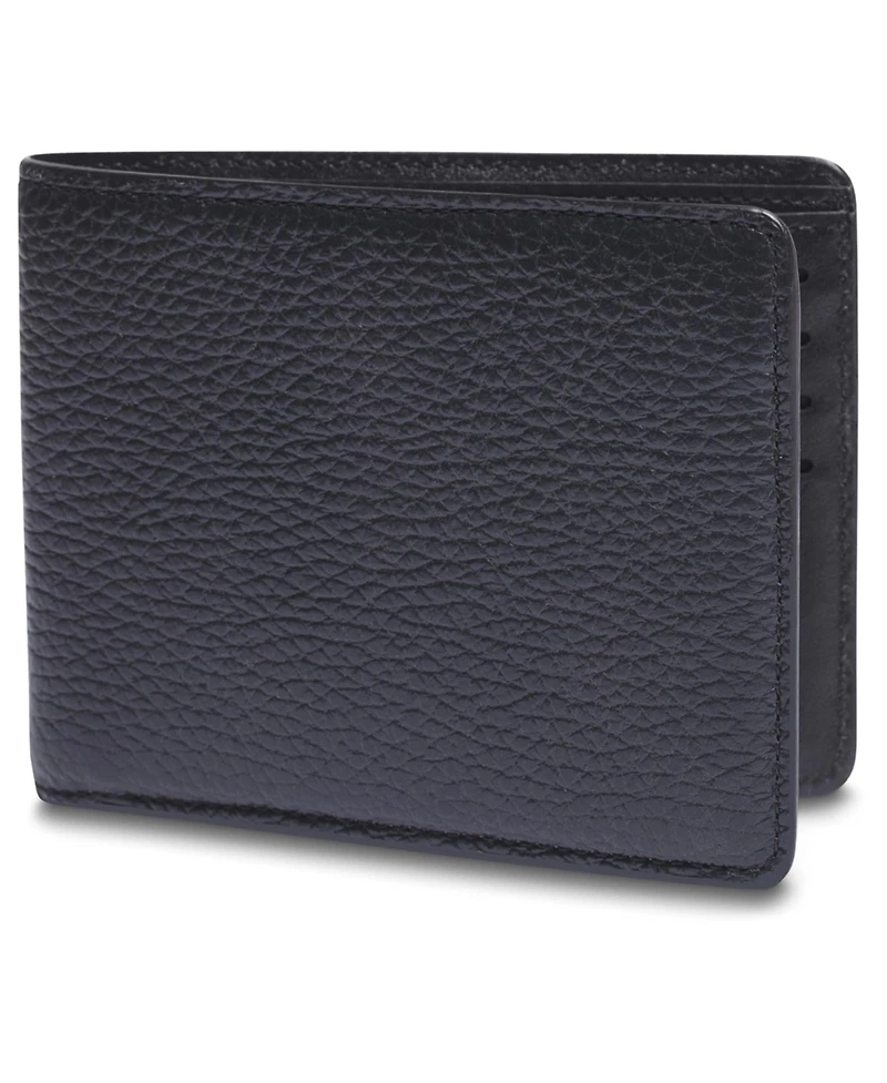 Bosca Italia Slim 8-Slot Men's Pocket Wallet Made In Italy, Monfrini Collection