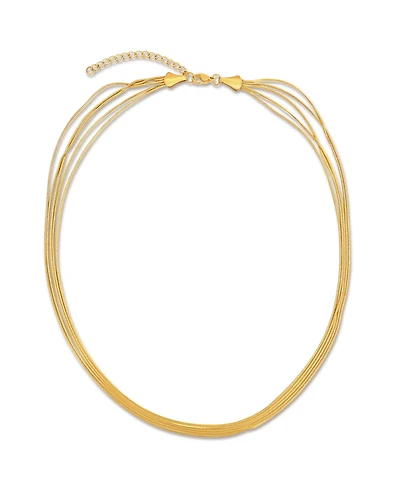 Ellie Vail Justine Layered Chain Necklace