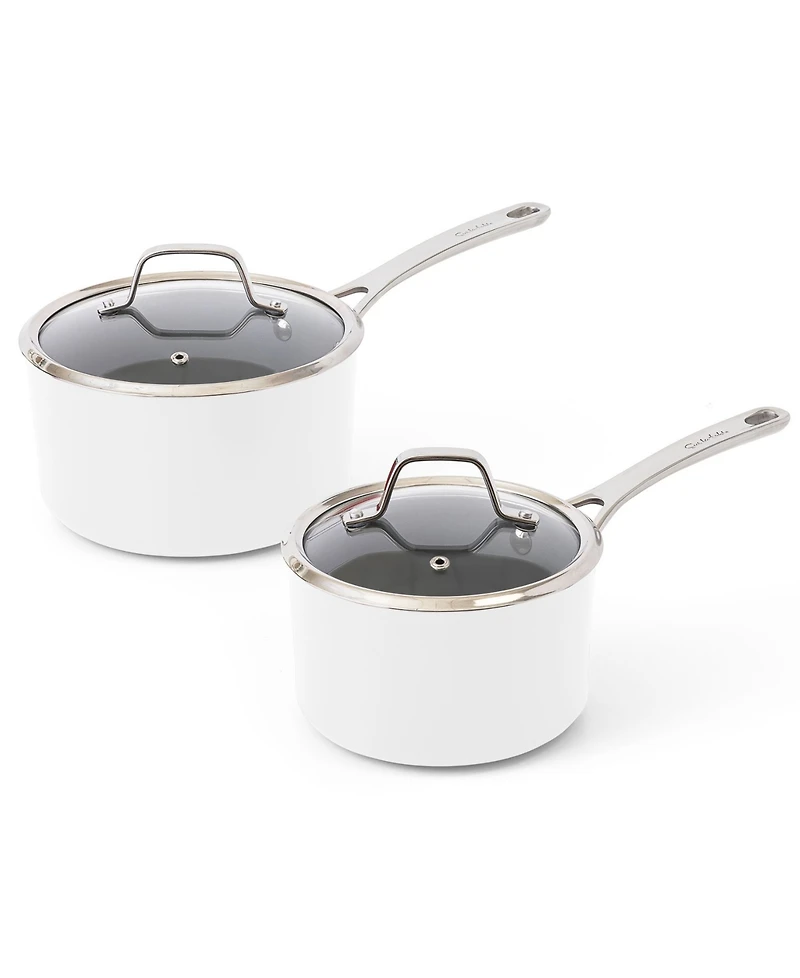 Sur La Table Angelie 10-piece Ceramic Nonstick Cookware Set