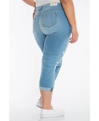 Slink Jeans Plus Mid Rise Boyfriend