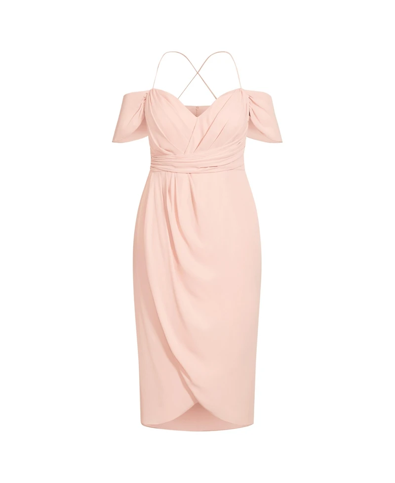 City Chic Women's Entwine Maxi Dress