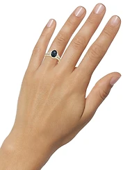 London Blue Topaz (2 ct. t.w.) & Diamond (7/8 Bridal Set 14k Gold