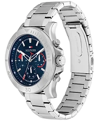 Tommy Hilfiger Men's Quartz Silver Stainless Steel Watch 46mm