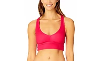 Coppersuit Women's Solid Halter Banded Bra Swim Top
