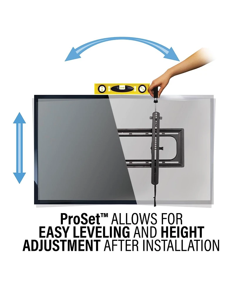 Sanus VODLT1-B2 Premium Large Outdoor Tilt Mount with Corrosion Resistant Coating & Stainless-Steel Hardware for 37"-95" TVs