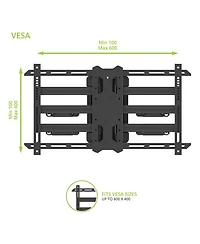 Kanto PDC650 Full Motion Corner Mount for 37" - 70" Tv